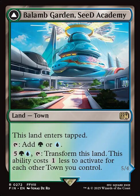 Balamb Garden, SeeD Academy // Balamb Garden, Airborne, from Final Fantasy (#272)