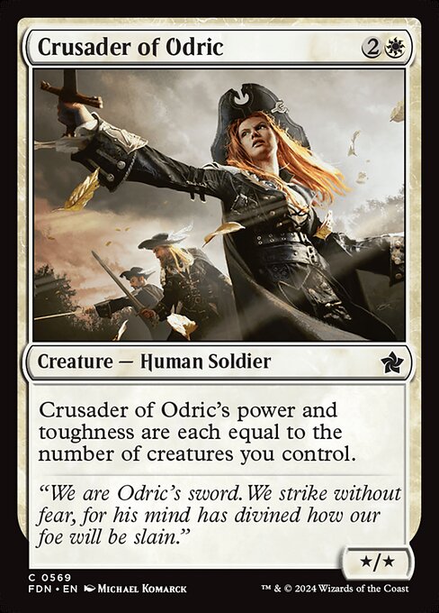 Crusader of Odric, from Foundations (#569)