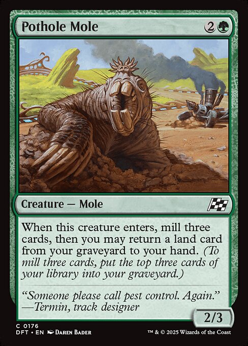 Pothole Mole, from Aetherdrift (#176)