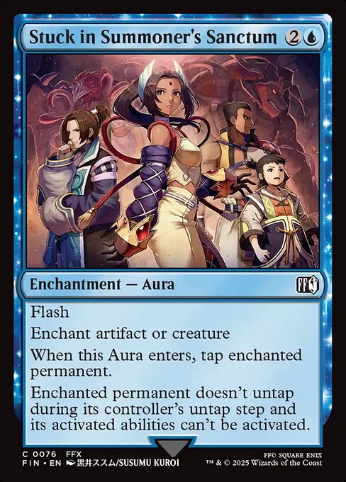 Stuck in Summoner's Sanctum, from Final Fantasy (#76)