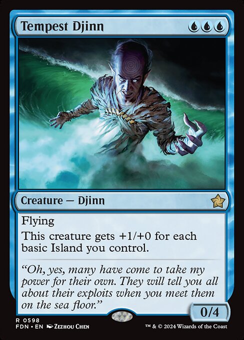 Tempest Djinn, from Foundations (#598)