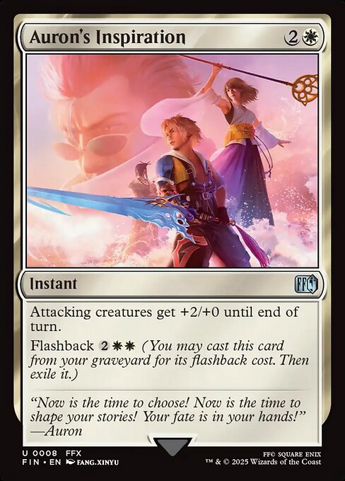 Auron's Inspiration, from Final Fantasy (#8)