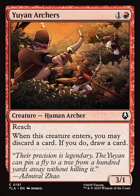 Yuyan Archers, from Avatar: The Last Airbender (#161)