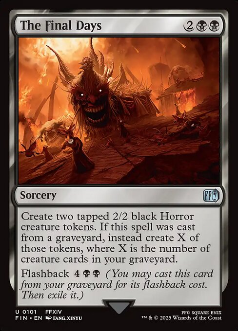 The Final Days, from Final Fantasy (#101)