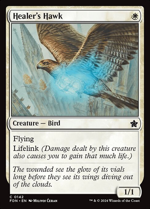 Healer's Hawk, from Foundations (#142)